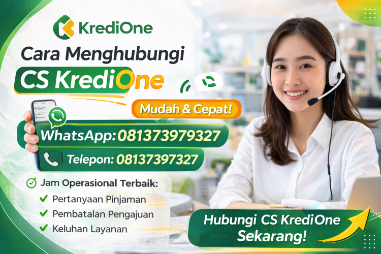 Cara Menghubungi CS KrediOne