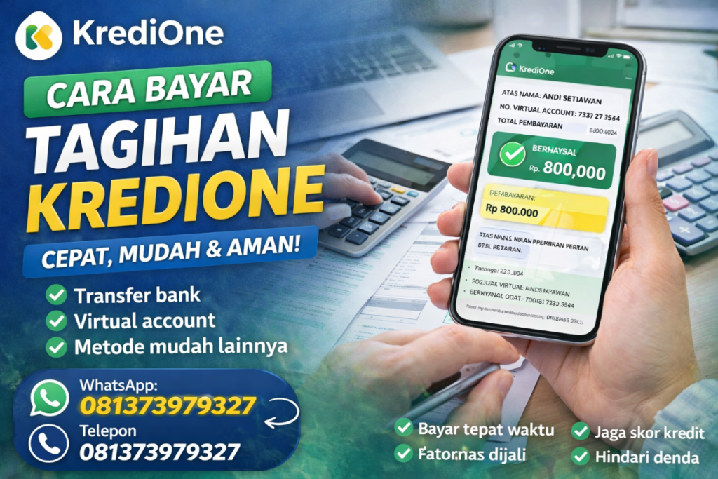 Cara Bayar Tagihan KrediOne